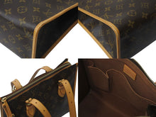 Load image into Gallery viewer, LOUIS VUITTON ルイヴィトン モノグラム ポパンクール オ ショルダーバッグ M40007 PVCコーティングキャンバス ブラウン 美品 中古 4b001201
