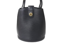 Load image into Gallery viewer, LOUIS VUITTON ルイヴィトン LV クリュニー ショルダーバッグ M52252 エピレザー ブラック ゴールド金具 美品 中古 4b001203