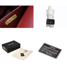 Load image into Gallery viewer, CHANEL シャネル マトラッセ 25 Wフラップ Wチェーン ショルダーバッグ ブラック ラムスキン 1番台 ゴールド金具 美品 中古 4b012066