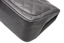Load image into Gallery viewer, 極美品 CHANEL シャネル ミニマトラッセ17 シングルフラップ ショルダーバッグ 29番台 ココマーク ラムスキン グレー 中古 4b012064