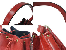 画像をギャラリービューアに読み込む, LOUIS VUITTON ルイヴィトン エピ ノエ 巾着ショルダーバッグ M44007 カスティリアンレッド レザー ゴールド金具 良品 中古 4b001216
