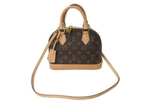 Load image into Gallery viewer, LOUIS VUITTON ルイヴィトン アルマBB ハンドバッグ M53152 ショルダー ２WAY モノグラムキャンバス PVC レザー 美品 中古 4b001217