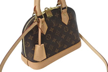 Load image into Gallery viewer, LOUIS VUITTON ルイヴィトン アルマBB ハンドバッグ M53152 ショルダー ２WAY モノグラムキャンバス PVC レザー 美品 中古 4b001217