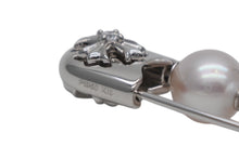 Load image into Gallery viewer, 新品未使用 CHROME HEARTS クロムハーツ × ミキモト MIKIMOTO CHプラス ブローチ PT950 18K 中古 4b012271