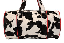 Load image into Gallery viewer, 極美品 CHROME HEARTS クロムハーツ DUFFLE BAG MINI ダッフルバッグ ミニ ハンドバッグ セメタリークロスパッチ ハラコ レザー 中古 4b012211