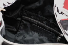 Load image into Gallery viewer, 極美品 CHROME HEARTS クロムハーツ DUFFLE BAG MINI ダッフルバッグ ミニ ハンドバッグ セメタリークロスパッチ ハラコ レザー 中古 4b012211