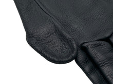 Load image into Gallery viewer, CHROME HEARTS クロムハーツ DGR ZIP GROVE ダガージップ レザーグローブ 手袋 サイズ8 ブラック シルバー925 美品 中古 4b008452