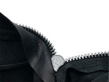 Load image into Gallery viewer, CHROME HEARTS クロムハーツ DGR ZIP GROVE ダガージップ レザーグローブ 手袋 サイズ8 ブラック シルバー925 美品 中古 4b008452