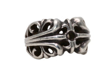 Load image into Gallery viewer, CHROME HEARTS クロムハーツ K&amp;T RING K&amp;T リング 指輪 重量約18.4g サイズ9号 シルバ−925 美品 中古 4b012112