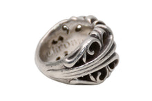Load image into Gallery viewer, CHROME HEARTS クロムハーツ K&amp;T RING K&amp;T リング 指輪 重量約18.4g サイズ9号 シルバ−925 美品 中古 4b012112
