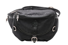 Load image into Gallery viewer, CHROME HEARTS クロムハーツ SNAT PACK #1 LRG NYLON スナットパック #1 ラージ ボディバッグ ブラック シルバー925 美品 中古 4b012195