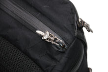 Load image into Gallery viewer, CHROME HEARTS クロムハーツ SNAT PACK #1 LRG NYLON スナットパック #1 ラージ ボディバッグ ブラック シルバー925 美品 中古 4b012195