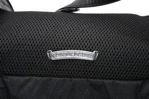 CHROME HEARTS クロムハーツ SNAT PACK #1 LRG NYLON スナットパック #1 ラージ ボディバッグ ブラック シルバー925 美品 中古 4b012195