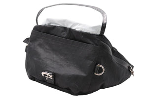 CHROME HEARTS クロムハーツ SNAT PACK #1 LRG NYLON スナットパック #1 ラージ ボディバッグ ブラック シルバー925 美品 中古 4b012195