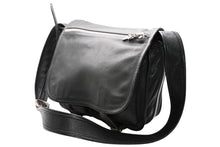 画像をギャラリービューアに読み込む, CHROME HEARTS クロムハーツ SHOULDER BAG TINY タイニー メッセンジャー ソフトショルダーバッグ ガンスリンガー ブラック 美品 中古 4b012200