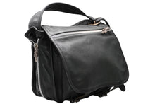 画像をギャラリービューアに読み込む, CHROME HEARTS クロムハーツ SHOULDER BAG TINY タイニー メッセンジャー ソフトショルダーバッグ ガンスリンガー ブラック 美品 中古 4b012200