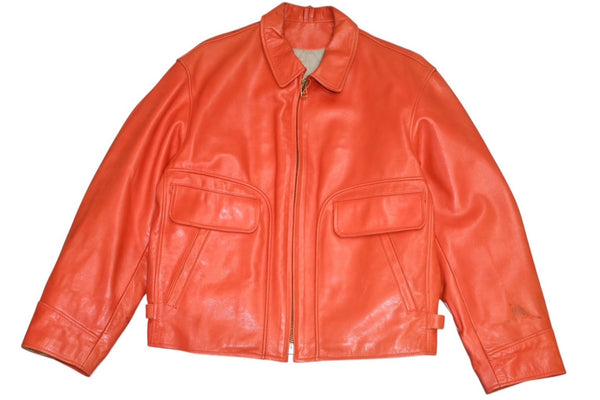 Yohji Yamamoto ヨウジヤマモト POUR HOMME プールオム 22nd Century Sweetheart マーメイド レザージャケット サイズM 美品 中古 4b013350