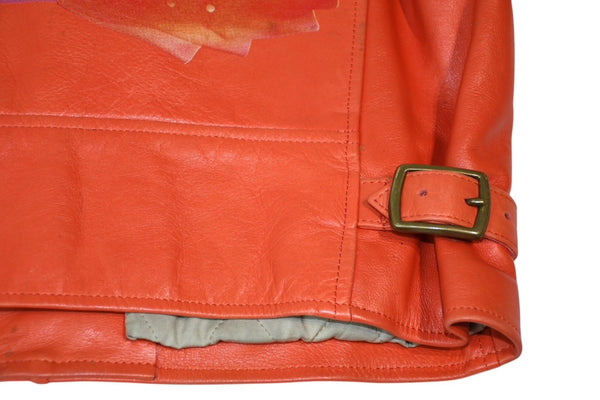 Yohji Yamamoto ヨウジヤマモト POUR HOMME プールオム 22nd Century Sweetheart マーメイド レザージャケット サイズM 美品 中古 4b013350