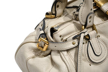 画像をギャラリービューアに読み込む, Chloe クロエ ハンドバッグ パディントン ワンショルダーバッグ アイボリー レザー B19FG0 ゴールド金具 美品 中古 4b012222