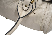 画像をギャラリービューアに読み込む, Chloe クロエ ハンドバッグ パディントン ワンショルダーバッグ アイボリー レザー B19FG0 ゴールド金具 美品 中古 4b012222