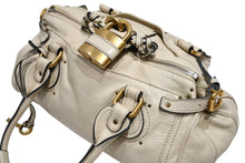 画像をギャラリービューアに読み込む, Chloe クロエ ハンドバッグ パディントン ワンショルダーバッグ アイボリー レザー B19FG0 ゴールド金具 美品 中古 4b012222