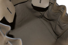 Load image into Gallery viewer, 新品同様 HERMES エルメス Haut a Courroies オータクロア40 ハンドバッグ トワル トゴ ツンドラ SV シルバー金具 B刻印 中古 4b012202