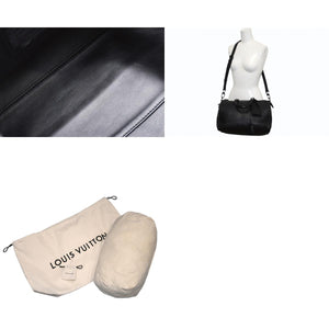 極美品 LOUIS VUITTON ルイヴィトン スピーディ P9 バンドリエール 30 ハンドバッグ M13904 モノグラム ウルトラブラック 中古 4b012236