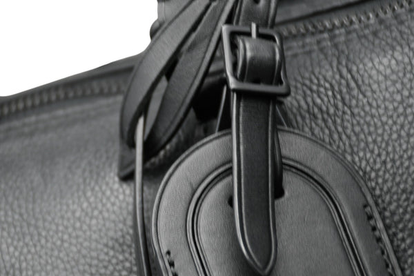 極美品 LOUIS VUITTON ルイヴィトン スピーディ P9 バンドリエール 30 ハンドバッグ M13904 モノグラム ウルトラブラック 中古 4b012236