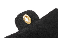 Load image into Gallery viewer, 極美品 CHANEL シャネル デカマトラッセ34 Sフラップ Wチェーンショルダーバッグ 3番台 ココマーク パイル ブラック ゴールド金具 中古 4b012262