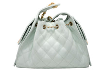 Load image into Gallery viewer, 新品同様 CHANEL シャネル シャネル25 スモール ハンドバッグ AS5293 ランダム番台 ココマーク キャビアスキン グリーン 中古 4b012309