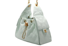 Load image into Gallery viewer, 新品同様 CHANEL シャネル シャネル25 スモール ハンドバッグ AS5293 ランダム番台 ココマーク キャビアスキン グリーン 中古 4b012309