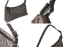 画像をギャラリービューアに読み込む, CHRISTIAN DIOR クリスチャン ディオール ポーチ キャンバス PZ 0062 ブラウン 良品 中古 4b001230