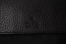 Load image into Gallery viewer, 極美品 GUCCI グッチ GGキャンバス ボディバッグ ウエストバッグ ウエストポーチ キャンバス レザー ブラック 中古 4b001232