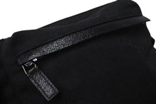 Load image into Gallery viewer, 極美品 GUCCI グッチ GGキャンバス ボディバッグ ウエストバッグ ウエストポーチ キャンバス レザー ブラック 中古 4b001232