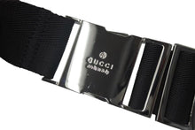 Load image into Gallery viewer, 極美品 GUCCI グッチ GGキャンバス ボディバッグ ウエストバッグ ウエストポーチ キャンバス レザー ブラック 中古 4b001232