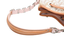 Load image into Gallery viewer, Christian Dior クリスチャンディオール チェーンハンドバッグ 03-BO-0017 トロッター柄 PVC レザー シルバー金具 巾着 美品 中古 4b012344