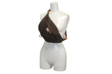 Load image into Gallery viewer, 極美品 LOUIS VUITTON ルイ ヴィトン バムバッグMM ショルダーバッグ M43644 ブラウン モノグラムキャンバス レザー ゴールド金具 中古 4b012247