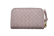 Load image into Gallery viewer, 極美品 Bottega Veneta ボッテガヴェネタ コインケース イントレチャート イタリア製 レザー ピンク ゴールド金具 中古 4b011880