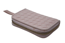 Load image into Gallery viewer, 極美品 Bottega Veneta ボッテガヴェネタ コインケース イントレチャート イタリア製 レザー ピンク ゴールド金具 中古 4b011880