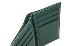 Load image into Gallery viewer, 新品未使用 GOYARD ゴヤール SAINT MARC サンマルク パスケース カードケース グリーン ヘリンボーン柄 中古 4b012350