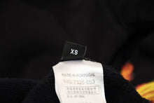 Load image into Gallery viewer, 極美品 GIVENCHY ジバンシー FLAME フレイム SS14 トレーナー スウェット 14S 7326 653 ポルトガル製 コットン ブラック オレンジ サイズXS 中古 4b012359