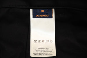 極美品 LOUIS VUITTON ルイヴィトン カーゴ パンツ RM261MQ コットン サイズ48 総柄 ブラック 中古 4b012148