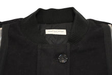 Load image into Gallery viewer, DRIES VAN NOTEN ドリス ヴァン ノッテン 14AW Back Zip Bomber Jacket バックジップ ボンバージャケット サイズ46 ブラック 美品 中古 4b012166