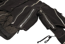 Load image into Gallery viewer, DRIES VAN NOTEN ドリス ヴァン ノッテン 14AW Back Zip Bomber Jacket バックジップ ボンバージャケット サイズ46 ブラック 美品 中古 4b012166