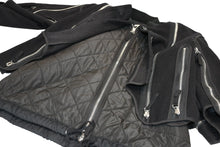 Load image into Gallery viewer, DRIES VAN NOTEN ドリス ヴァン ノッテン 14AW Back Zip Bomber Jacket バックジップ ボンバージャケット サイズ46 ブラック 美品 中古 4b012166