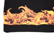 Load image into Gallery viewer, 極美品 GIVENCHY ジバンシー FLAME フレイム SS14 トレーナー スウェット 14S 7326 653 ポルトガル製 コットン ブラック オレンジ サイズXS 中古 4b012359