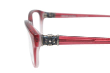 Load image into Gallery viewer, CHROME HEARTS クロムハーツ MONTHLY'S マンスリー グラデーション アセテート シルバー925 レッド シルバー金具 美品 中古 4b012361