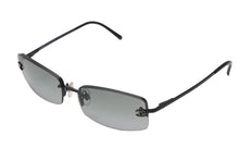 Load image into Gallery viewer, 極美品 CHANEL シャネル ハーフリム サングラス アイウェア 4093-B c.170/11 サイズ56□16 130 ココマーク ラインストーン ブラック 中古 4b012411