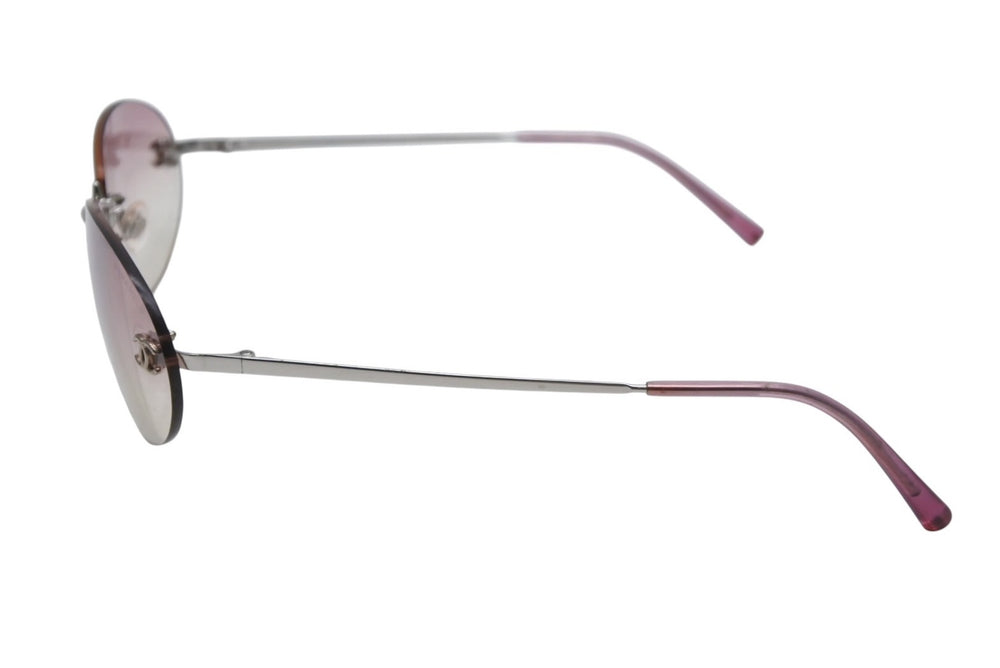 CHANEL シャネル ココマーク サングラス 4013 c124/58 ピンク プラスチック サイズ55□18 135 美品 中古 4b012427