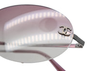 Load image into Gallery viewer, CHANEL シャネル ココマーク サングラス 4013 c124/58 ピンク プラスチック サイズ55□18 135 美品 中古 4b012427